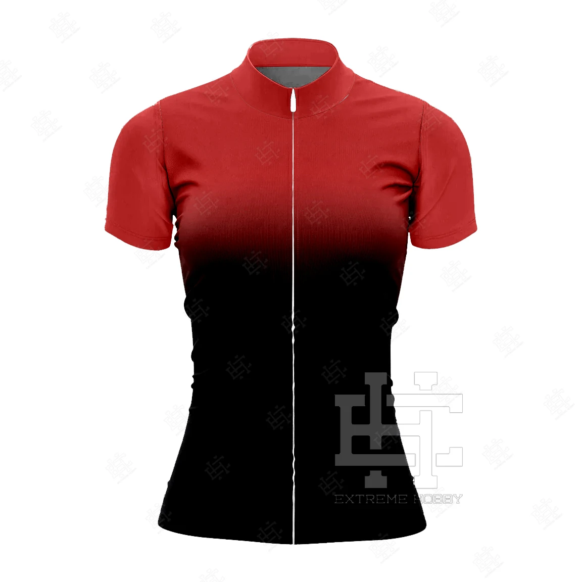 EXTREME HOBBY Summer Women Short Sleeve Cycling Jersey Cycling Team Outdoor Sports Tops Mtb Bike Sportswear Breathable