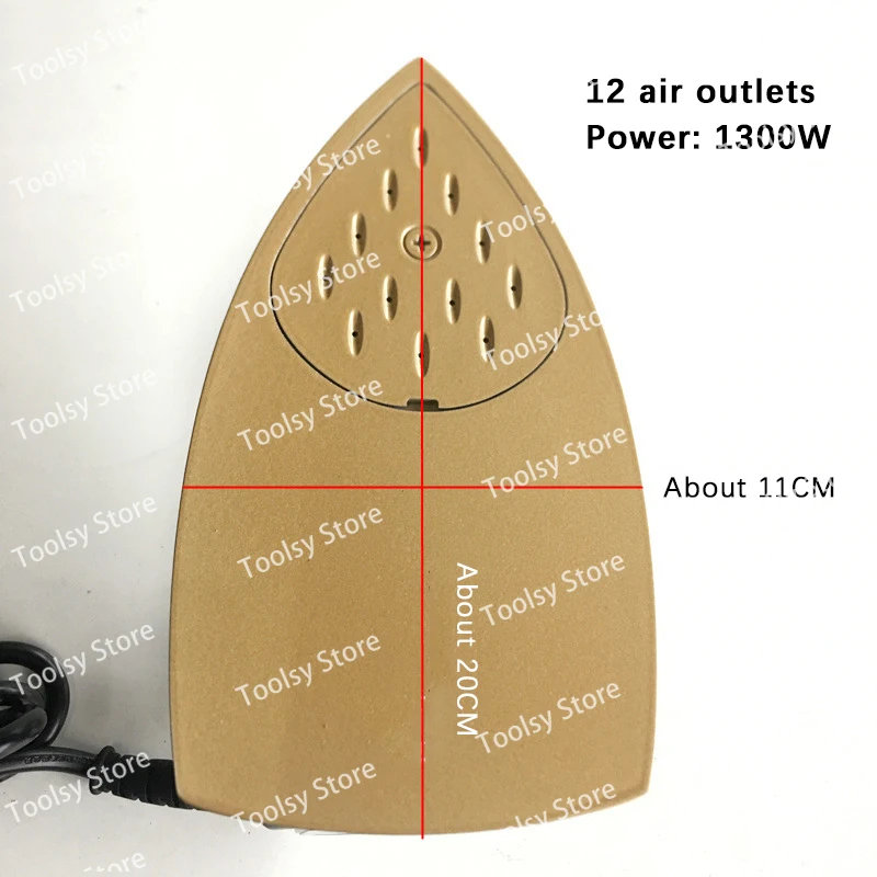 787 مكواة كهربائية بخارية من نوع الزجاجة للملابس والمنظفات الجافة والفنادق الصناعية ذات الحجم الكبير معلقة على الزجاجة #4