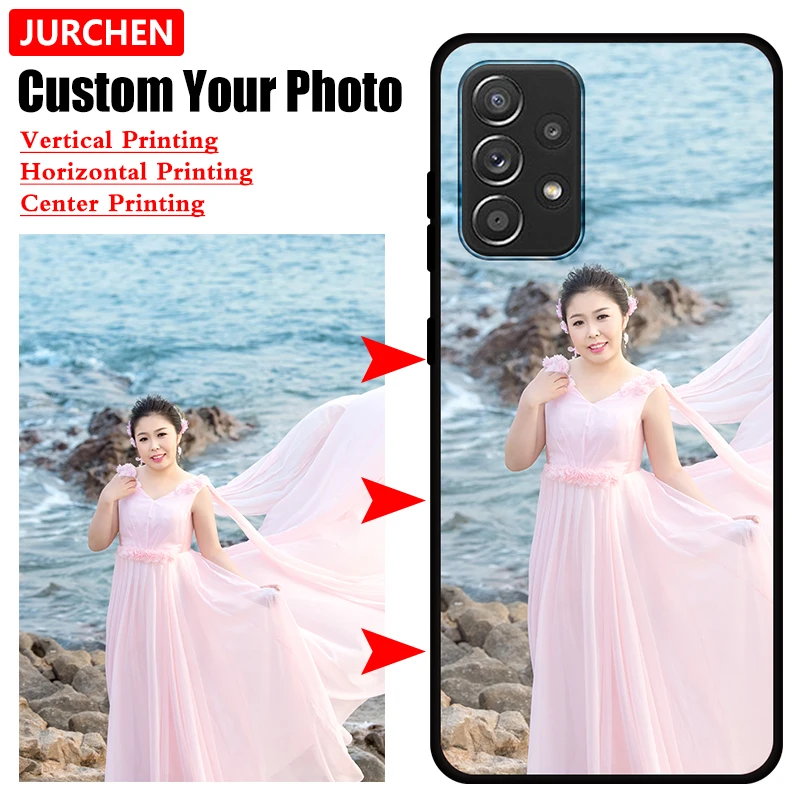 Custom Photo Case For Samsung Galaxy A32 A22 A53 A55 A11 A12 A13 M32 M33 M23 M13 M34 M52 A03 F52 F23 A73 A70S A22S 5G TPU Cover