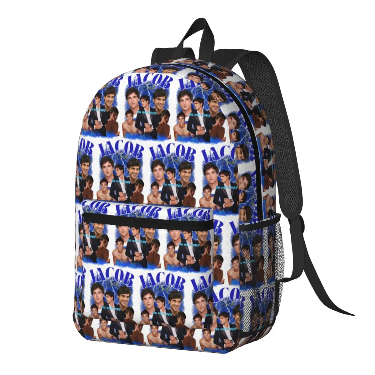 Jacob Elordi Australian Actor Backpack Daypack Large Capacity Children BookBag School Bag Shoulder Bags for Men Women