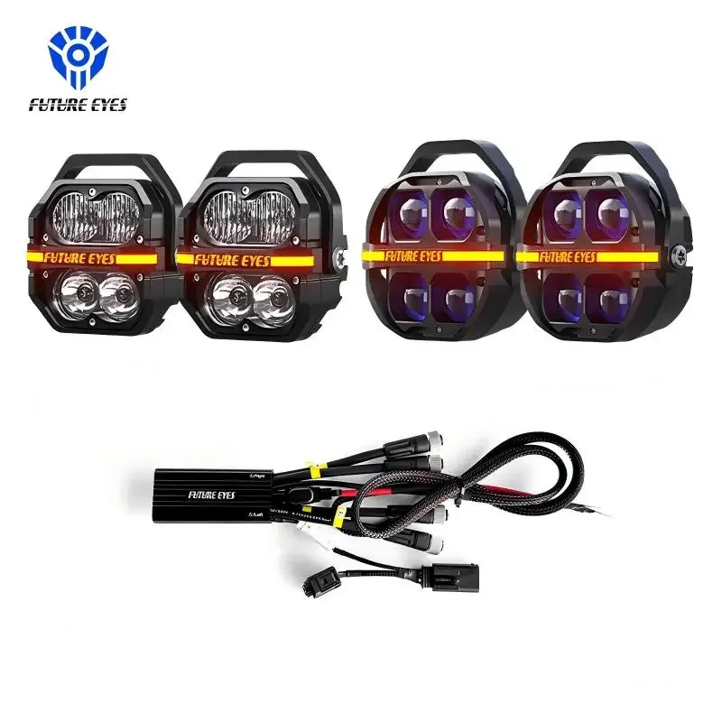 FUTURE EYES Galaxy CAN Kits 300W Auxiliary LED Fog External Driving Kits Light for Motorcycle Lamp！！
