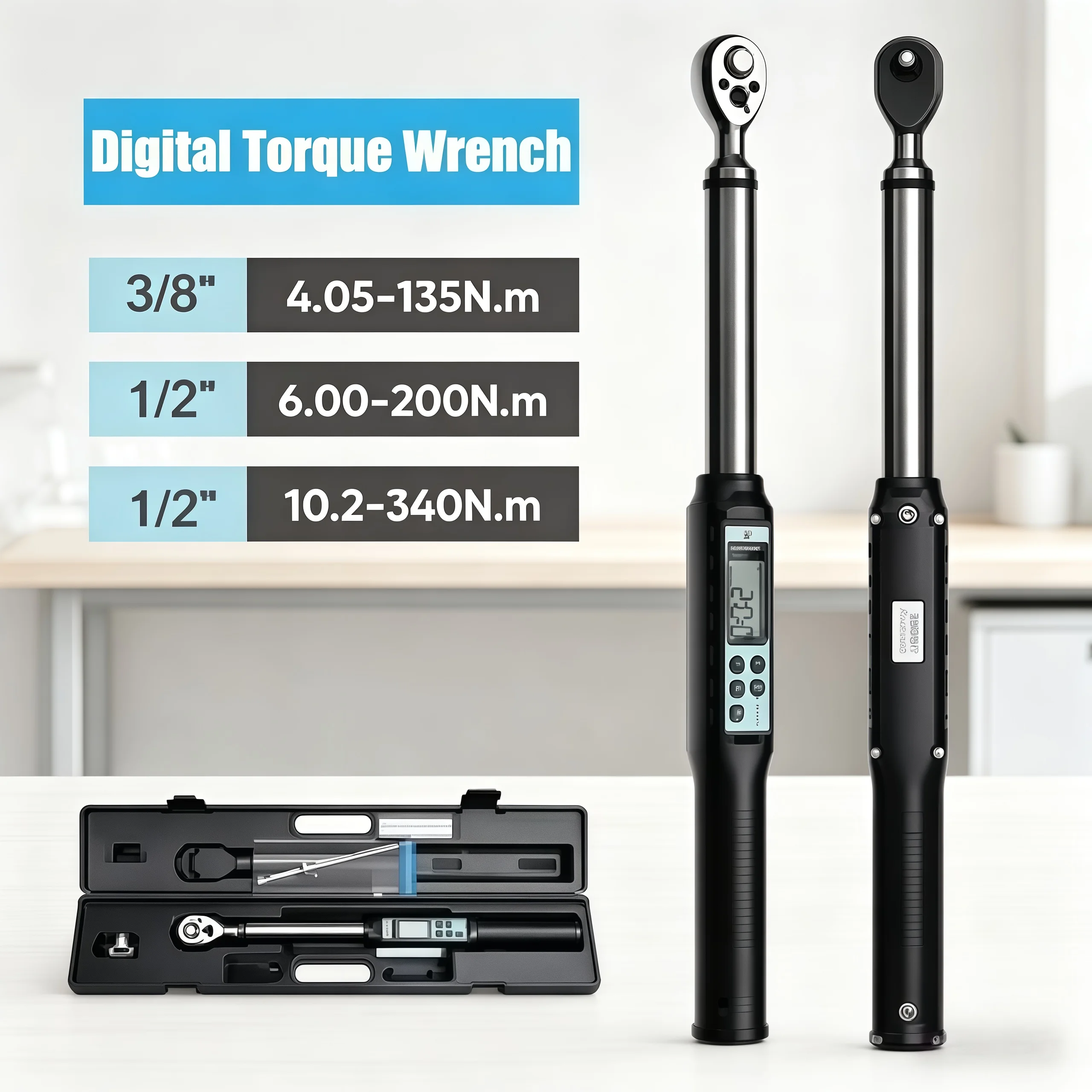 GOYOJO High-precision Digital Torque Wrench For Repair 1/2