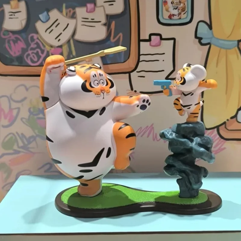

I Am Not Fat Tiger Loving Father Faithful Son V2 Series Blind Box Toys Kawaii Аниме Фигурка Сюрприз Mystery Box Dolls
