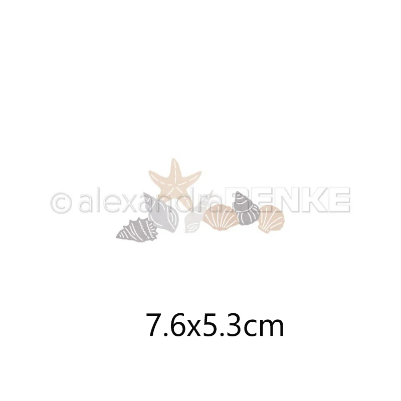 Piggy Craft Metall-Stanzformen, neue Meeres-Serie, Scrapbook-Papier-Bastelmesser, Schablonen, Stanzformen