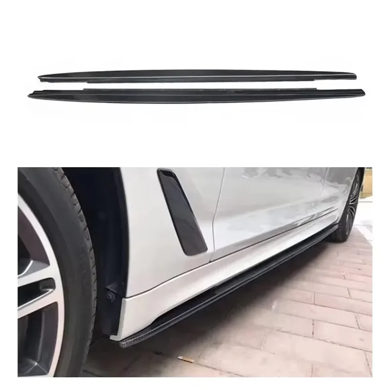 

MP Style For BMW G30 M5 F90 2018+ Dry Carbon Fiber Bumper Lip Extensions Side Skirts Body Kit Spoiler Car Accessories Decor