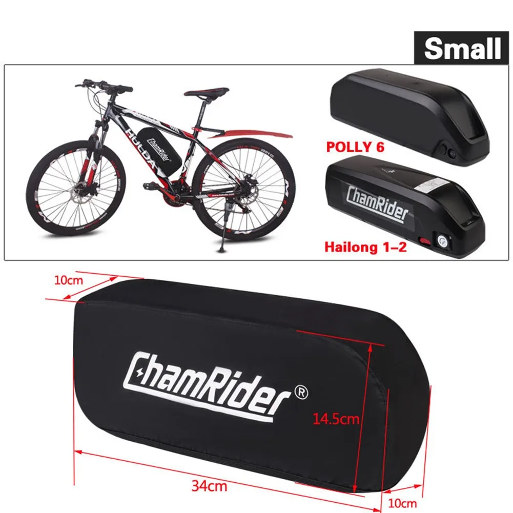 1×E-bike Bag Battery Protected Covers Outdoor MTB Waterproof Accessory Case Electric Biycle Frame Durable High Quality