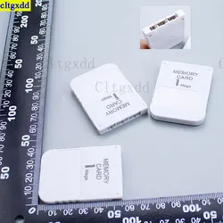 cltgxdd 1piece new storage card suitable FOR PS1 game console white memory card, 1MB PS1 PSONE recording card