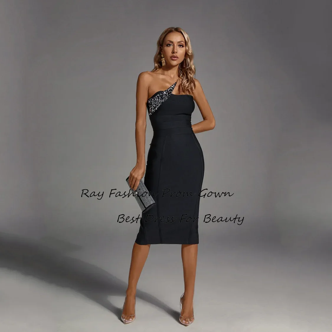 

Ray Fashion Mermaid Evening Dress Sweetheart With Strap Sleeveless Sequins For Women Formal Occasion Party Gown فساتين سهرة