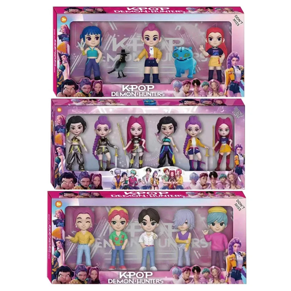 アニメ K-POP ガールズ/ボーイズグループフィギュア漫画デモンハンターゲーム周辺機器デスクオーナメントコレクタブルモデル理想的なギフトチョイス