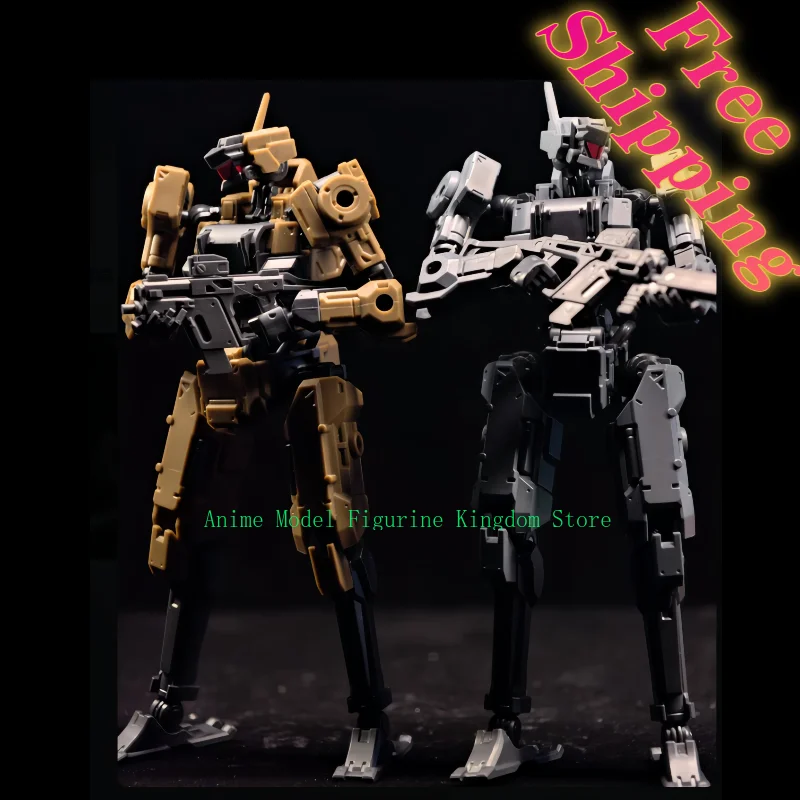 

Stocked Chiefdom 3MinA Series, Pioneer Wolf Squad, A Box of Two 1/18 Assembled Mechanical Soldiers Model Toy Collection Gifts