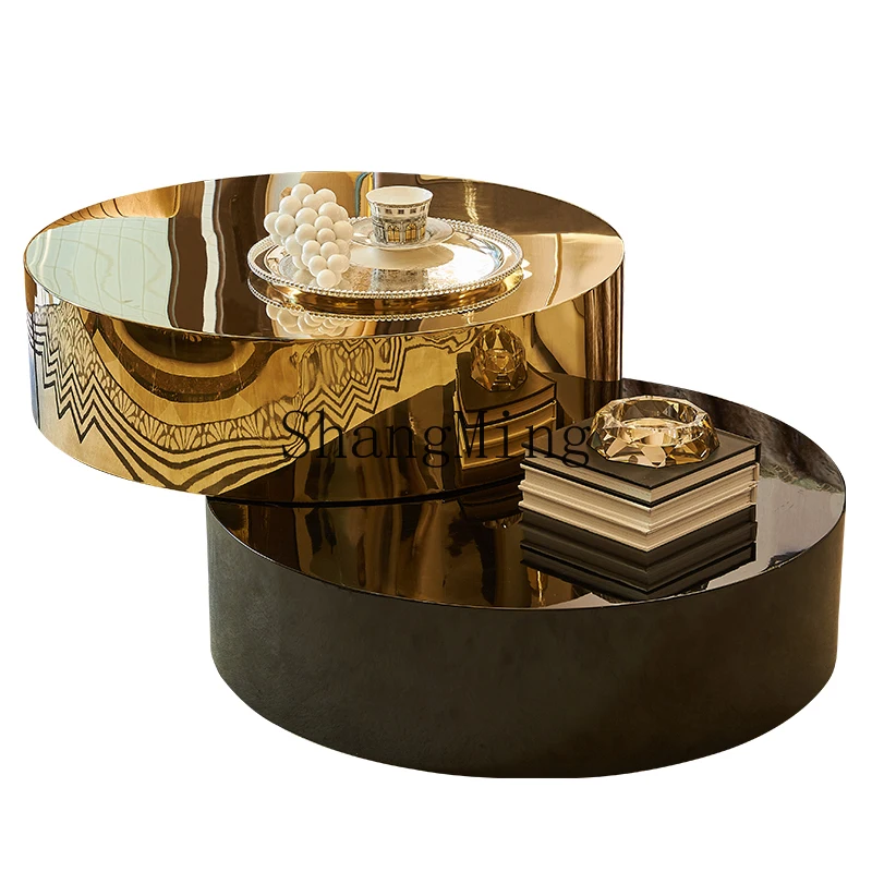 

CL simple modern small apartment light luxury coffee table personalized creative fashion TV cabinet combination furniture