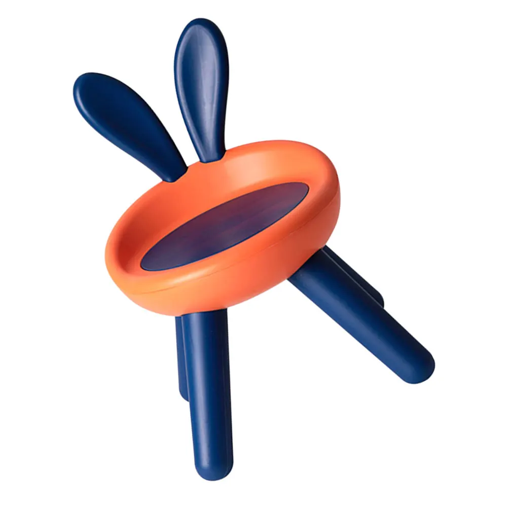 Ergonomic Kids Chair Children Back Chair Anti fall Stool Plastic Lightweight Portable Safe Comfortable Toddler Stool