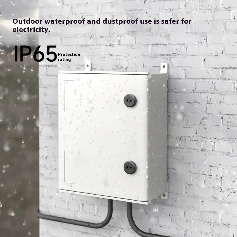 Outdoor Distribution Box with Waterproof Plastic Shell Low Pressure Fiberglass Enclosure for Open-Install Engineering