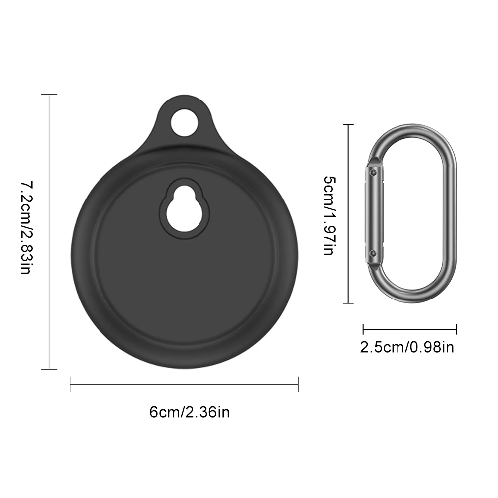 Funda para Sensor de temperatura, funda de silicona resistente al agua, funda protectora de silicona para Sensor de temperatura Google Nest de segunda generación