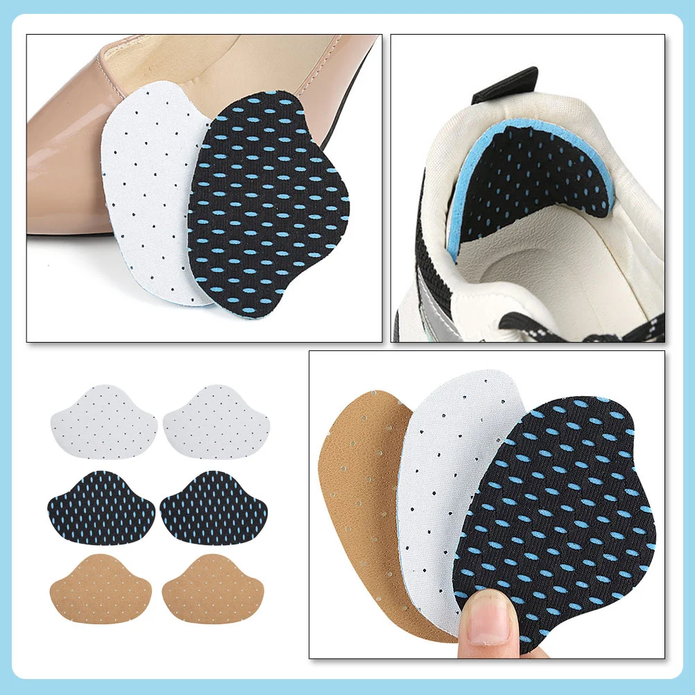 Pegatinas de talón de zapatillas, almohadillas de zapatos casuales, autoadhesivas, protectores, cojines flexibles, Gel de silicona