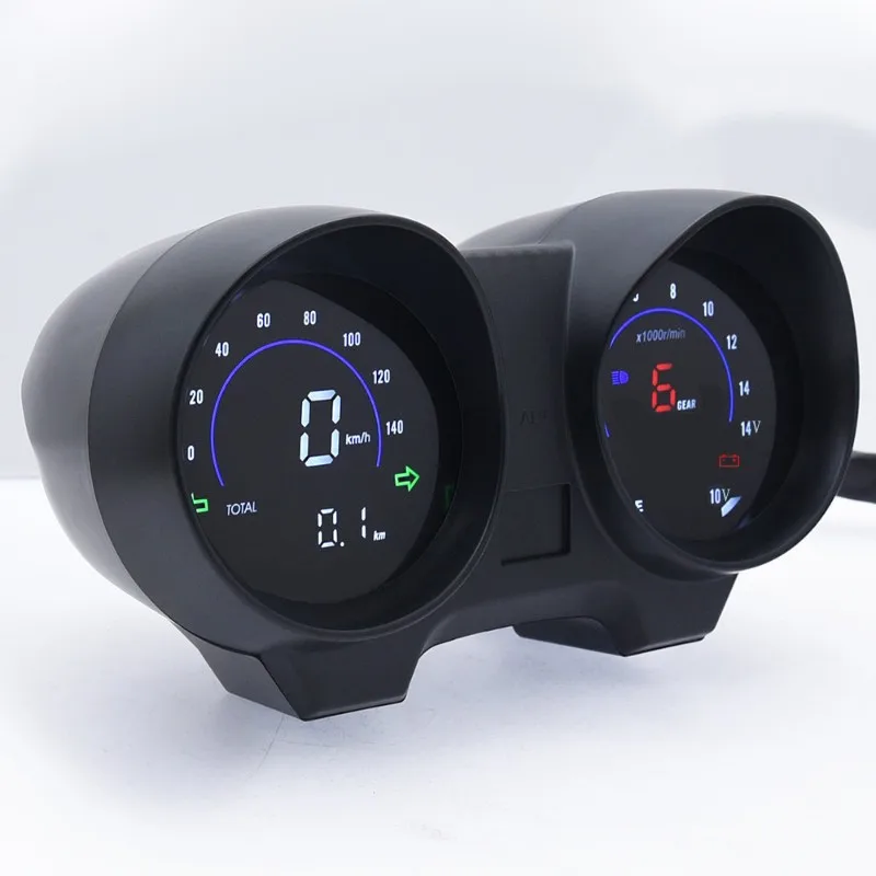 오토바이 업그레이드 디지털 계기판 (티탄 150, 팬150, CG150, 티탄150 ESD, 민스크 D4 125, 자넬라 RX 150 용)