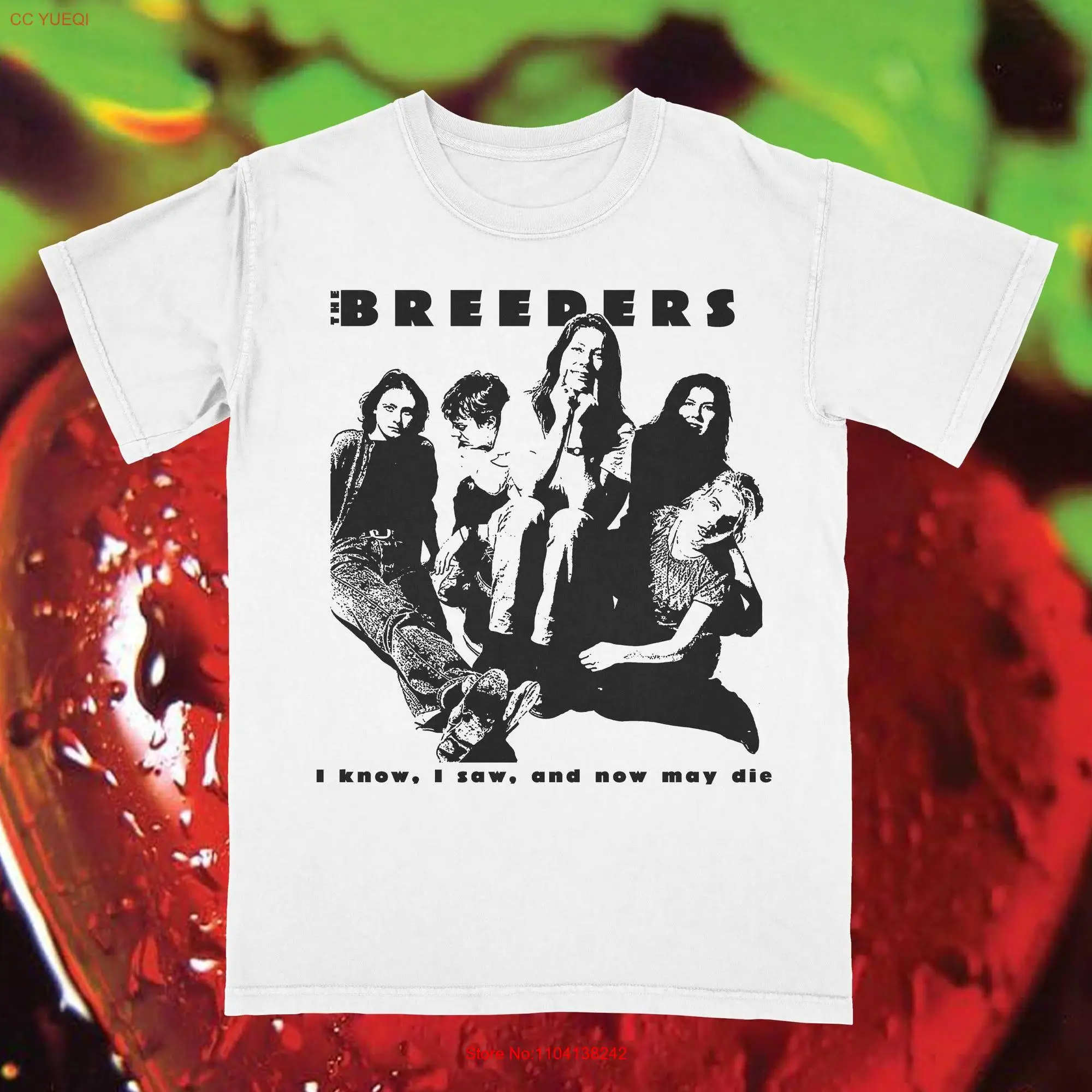 The Breeders Aloha T Shirt long or short sleeves