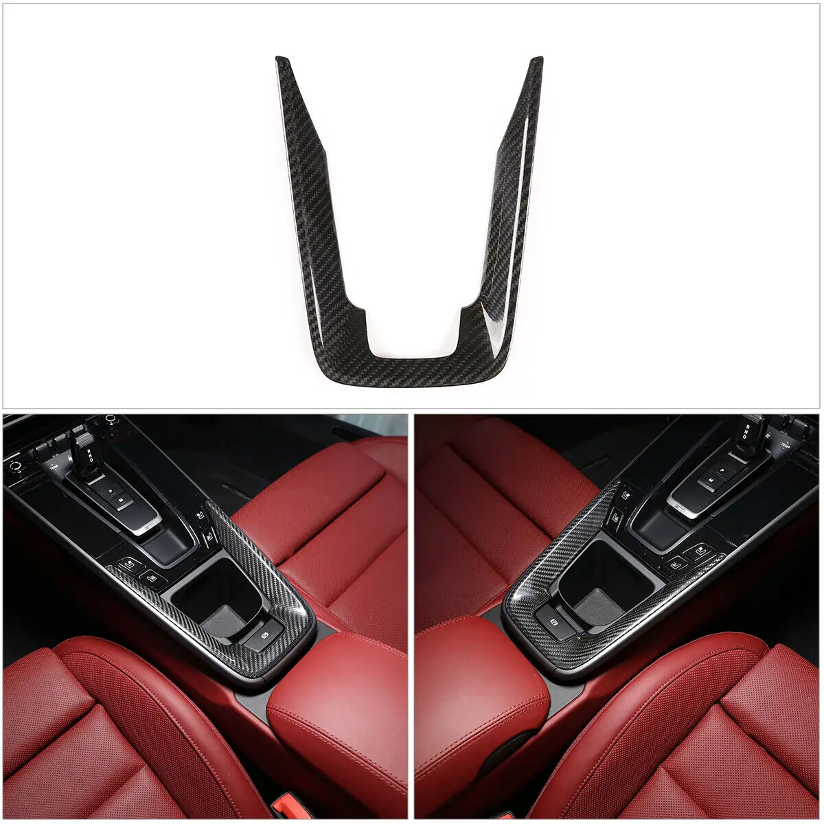 

Real Carbon Interior Center Control Panel Trim For Porsche 911 992 2019-2022