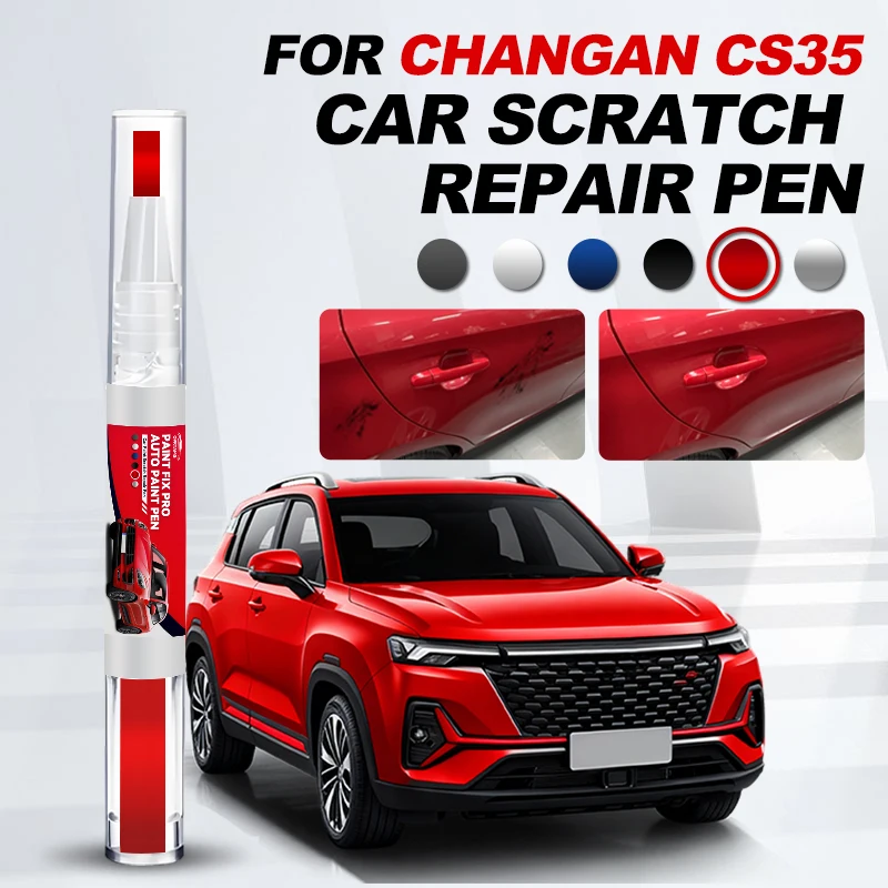 

Автомобильные аксессуары для Changan CS35 2012-2025 S101 S201: Карандаш для ремонта краски, средство для удаления царапин, DIY аксессуары для авто, черный