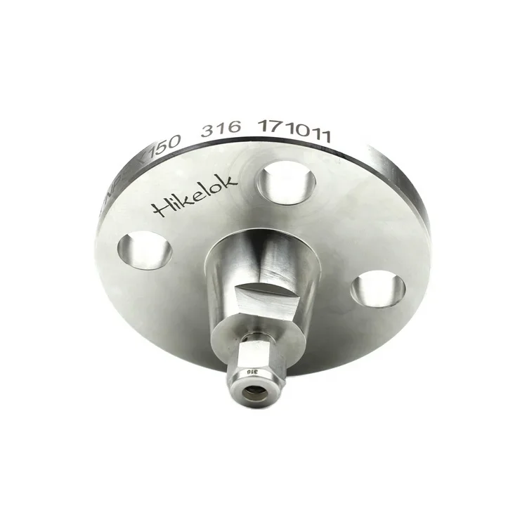 Hikelok SS Female Male 1/16 in to 1 Inch NPT Thread  Swagelok Type Tube Fittings Flange Adapter Connector