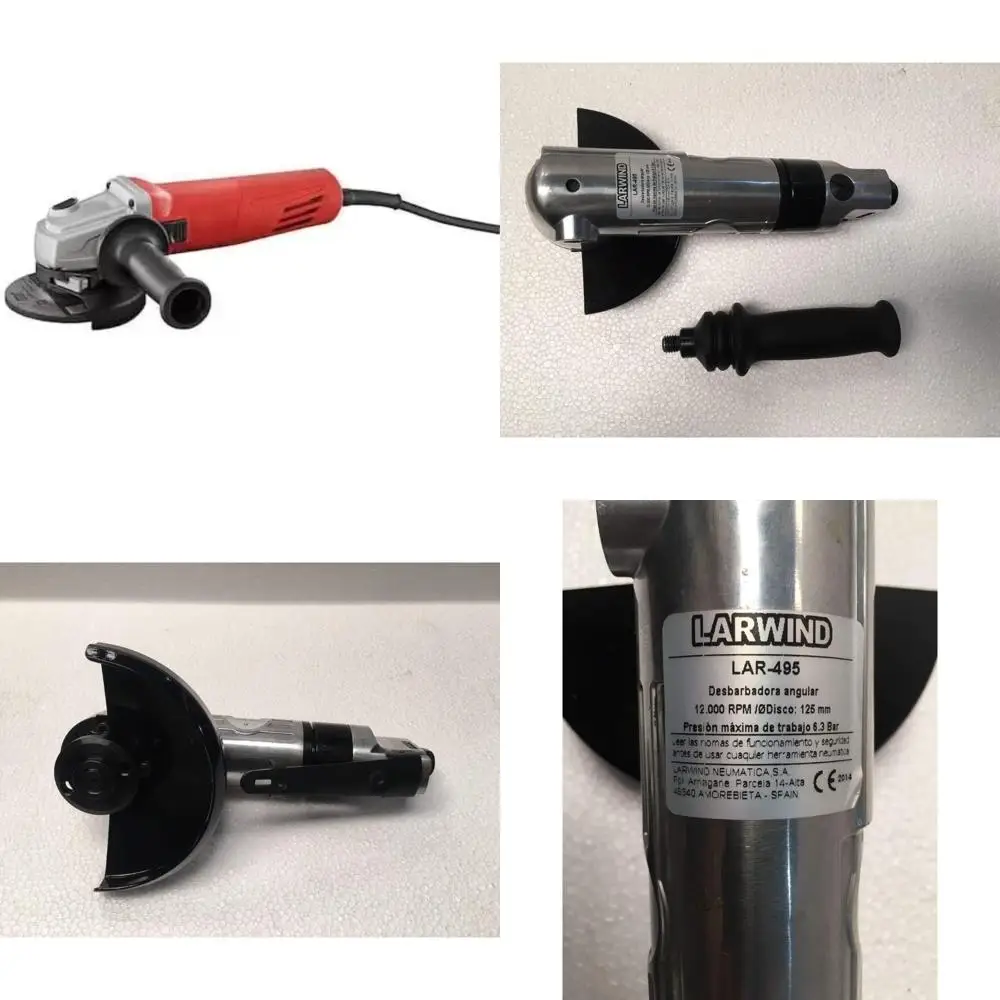 

Маленькая угловая шлифовальная машина на 11 А, 4-1/2 дюйма с ползунковым замком для тяжелых условий эксплуатации