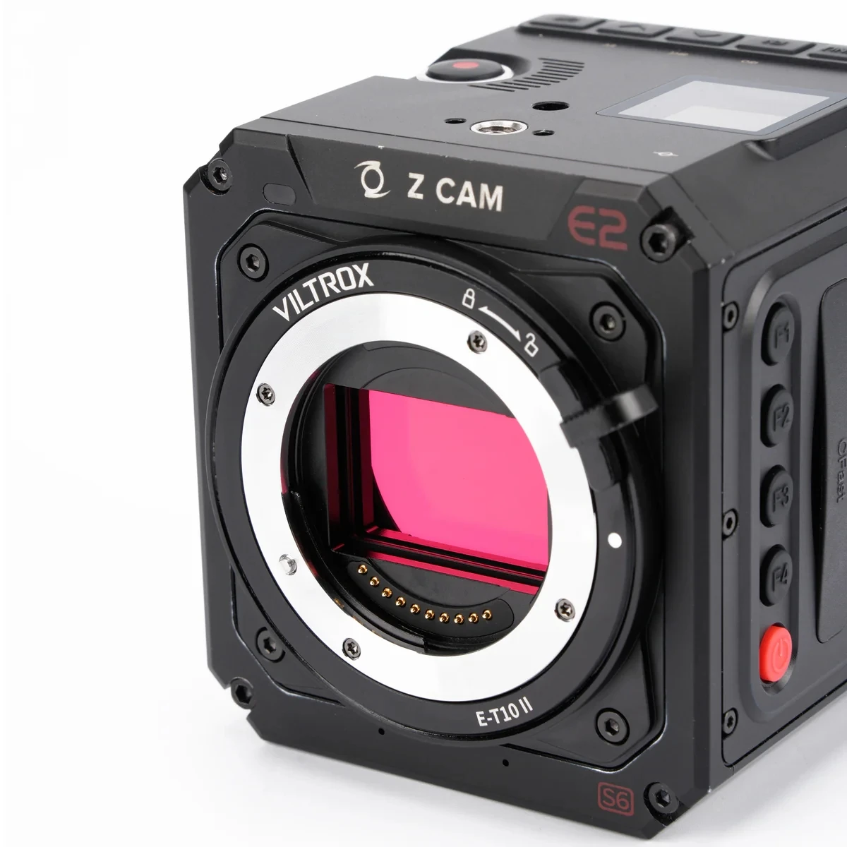 Viltrox E-T10 II Z-CAM objectif Mount Bague d'adaptation pour Sony E Mount Objectif à Z Capture d'écran Vidéo Cinéma Caméra E2-M