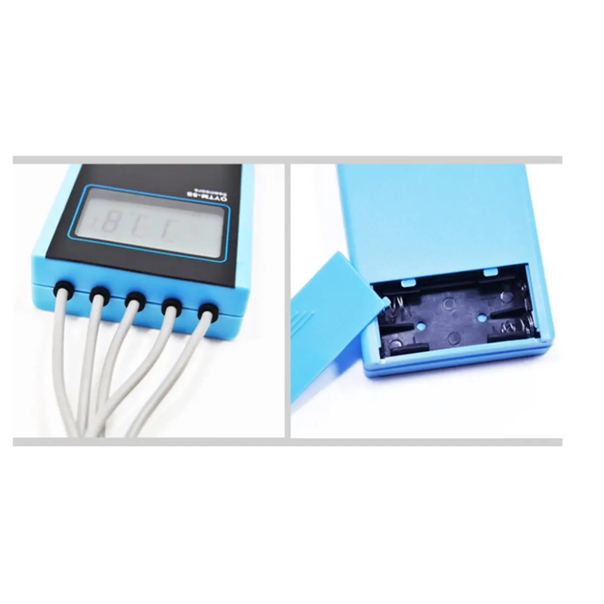 A72Z High-Accuracy Electronic Multi-Point Thermometer OYTM-5S Portable for Laboratory Use