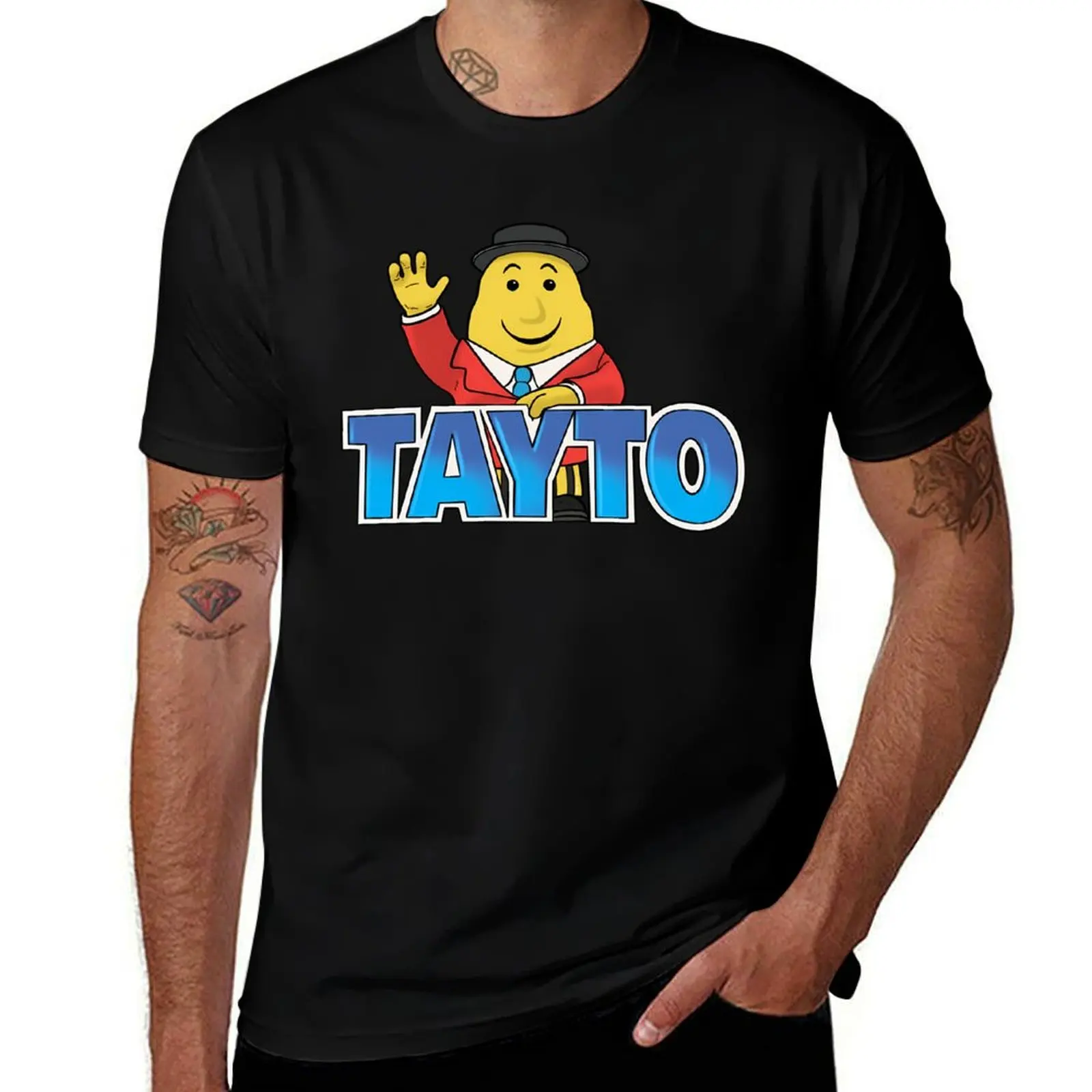 Mr Tayto Crisp Man T-Shirt new edition Blouse slim fit t shirts for men