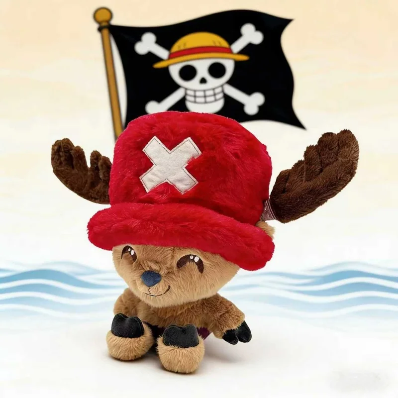 

Новые плюшевые куклы OnePiece Tony Chopper, милые мягкие игрушки, креативное украшение для комнаты, аниме-атрибутика, подарки на день рождения для мальчиков и девочек