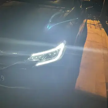 Autosvětlomety pro REIZ Mark X 2013-2018 s vysokou konfigurací, styling LED autosvětlometů Demon of Eyes, upgrade, žhavé výprodeje 8 nejlepší prodej LED světlomety pro Toyota Mark X - №1