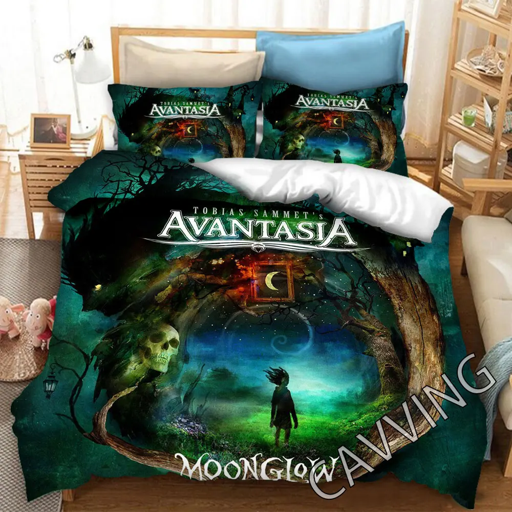 Avantasia Band 3D Printed Bedding Set Duvet Covers & Pillow Cases Comforter Quilt Cover (US/EU/AU Sizes)   L01