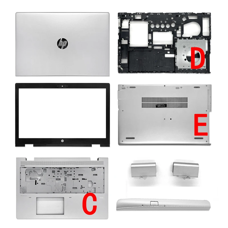 

New Laptop Lcd Back Cover/Front Bezel/Palrmest/Bottom Case/Hinge Cover For HP Probook 650 G4 650 655 G4 G5 Back Cover Top Case