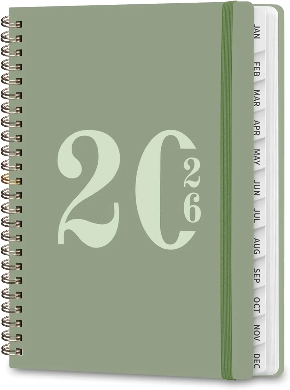 

2026 Weekly Monthly Planner, A5 Hardcover, Jan-Dec 2026, 6.3''x8.5''