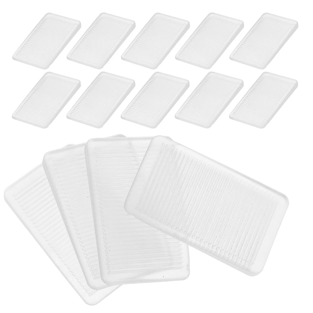 

8pcs Clear Furniture Shims Mat Dresser Adjustable Levelers Plastic Shim Cabinet Bookshelf Wood Furniture Parts
