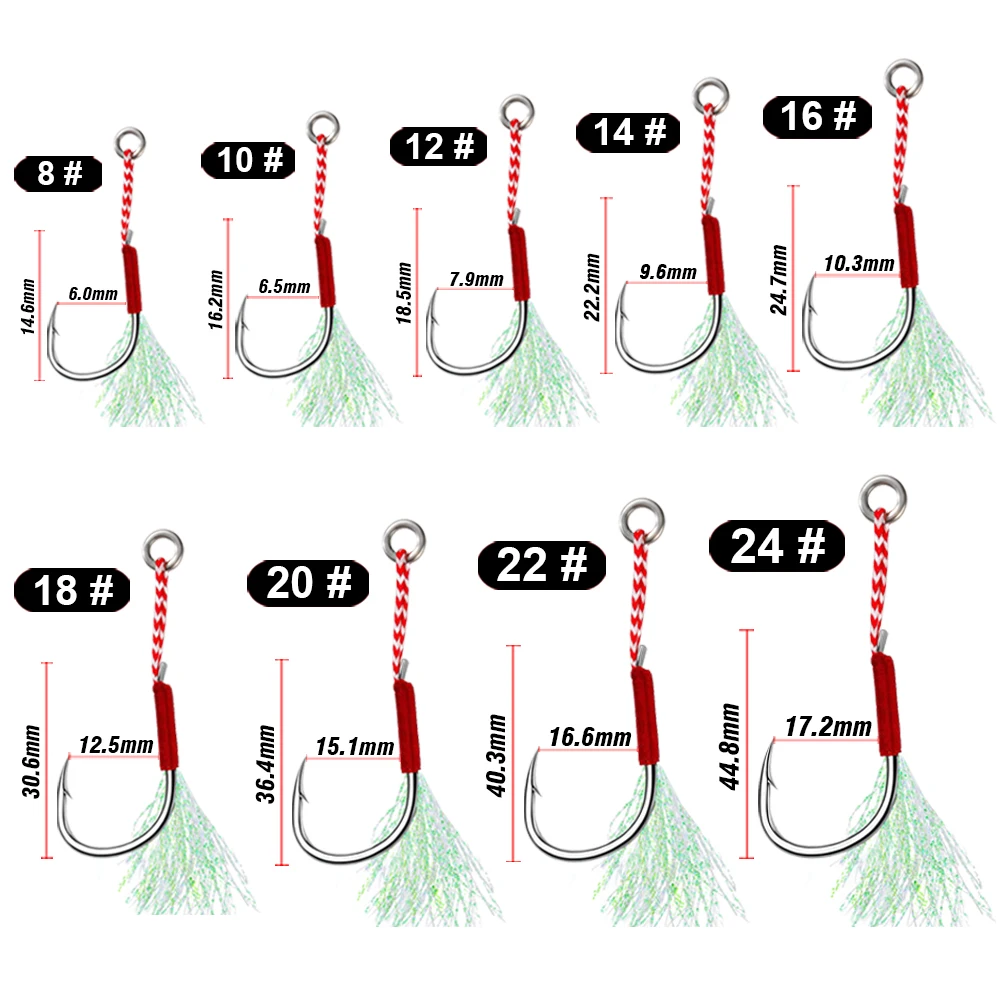 Cast Jig Assist Hooks 2
