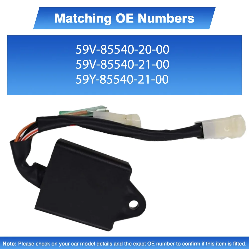 59V-85540-20-00 59V-85540-21-00 Motorcycle CDI Box Ignition Unit For Yamaha Moto-4 YFM250 YFM225 YFM250 Moto-4 1988–1991