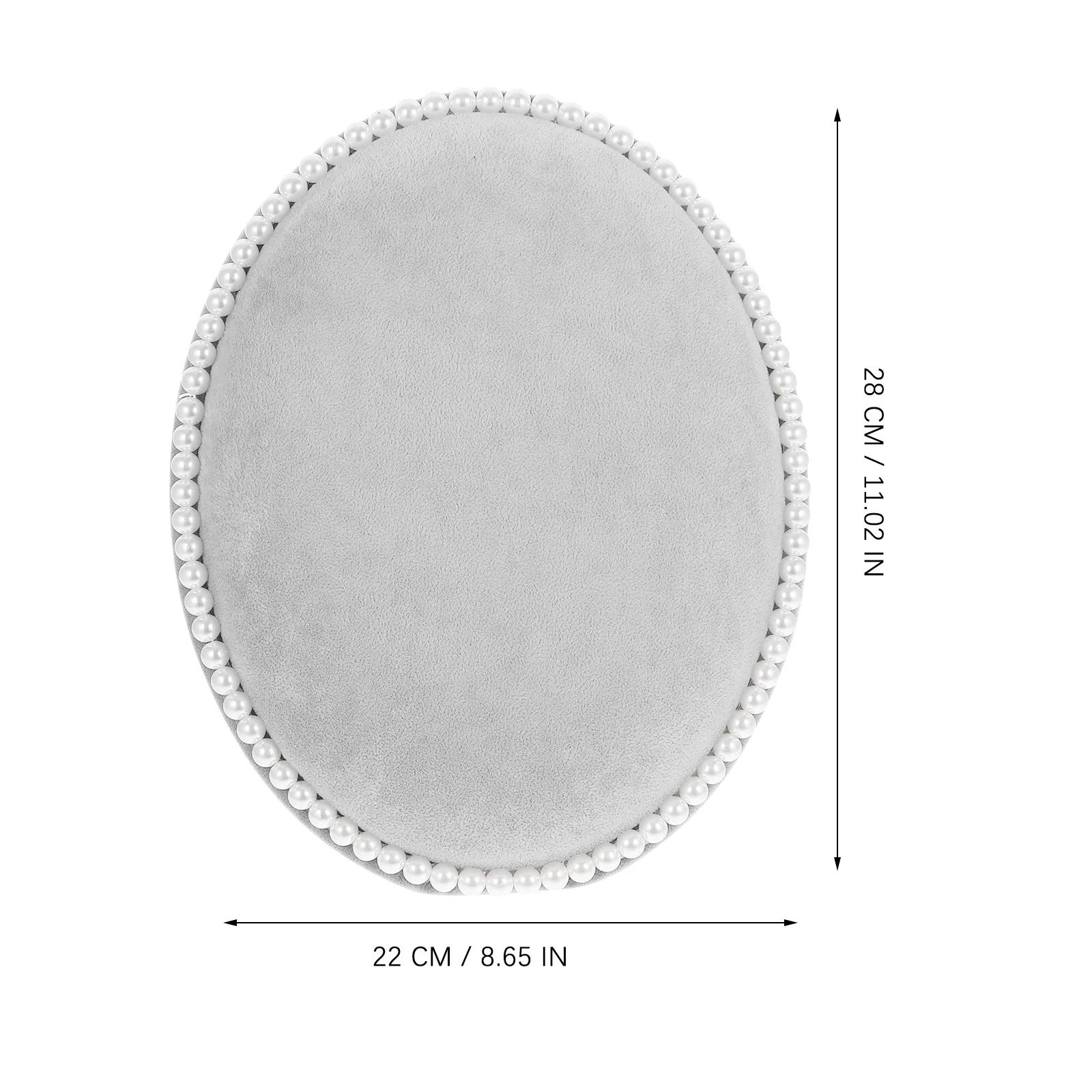 

Jewelry Organizer Earring Stand Oval Shaped Display Holder for Studs Hoops Earrings Storage Rack Desktop Display Stand