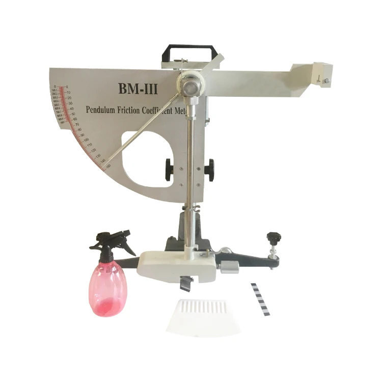 Portable British Pendulum Tester Pendulum Skid Resist Tester for Sale