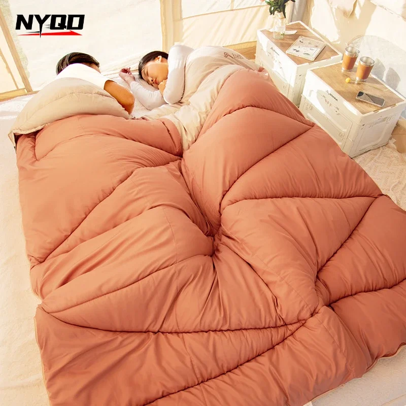 

Sleeping Bag Outdoor Camping Camping Trip Adult Thickened Cold and Warm Portable Adult Dirty Office Lunch Break