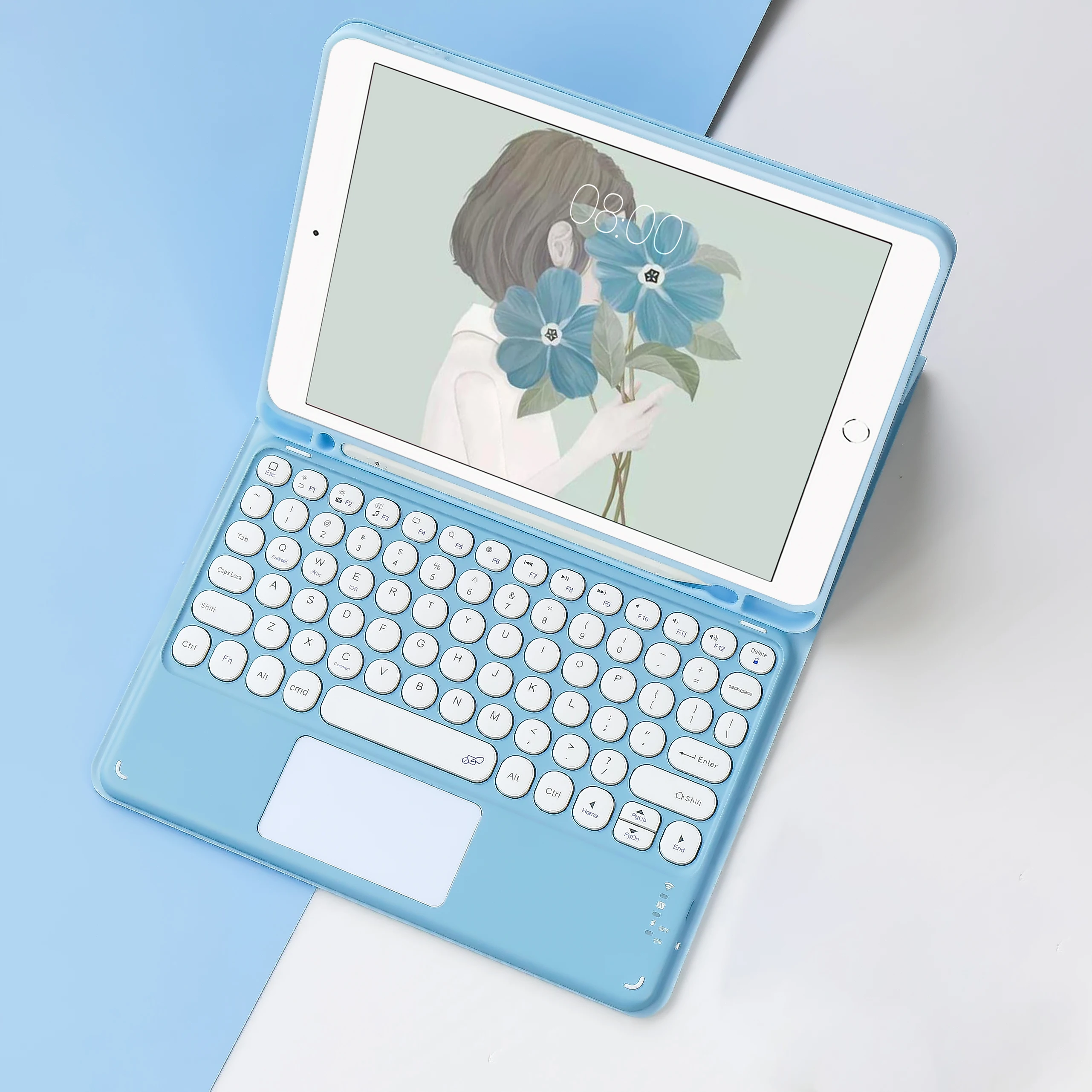 Keyboard Wireless Mouse Magic For iPad Pro 13 11 Case M5 M2 2026