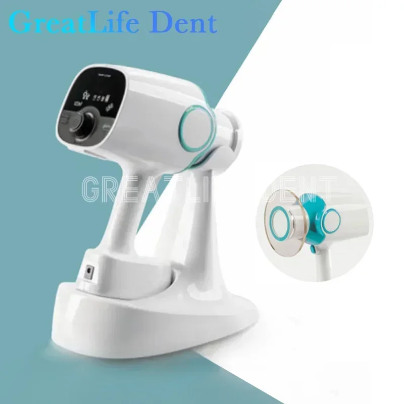 Mexico US EU ES RU AU IN Stock GreatLife Dental 65KV Hyperlight X-Ray Digital Portable X Ray Rvg Sensor Machine System Rx Camera