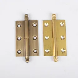 Brass Hinge 2 Inches 3 Inches Brass Hinge Cabinet Door Camphor Wood Box Hinge Hidden Door Hinge