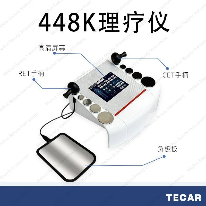 Convenient Desktop RF Deep Fever Hyperthermia Physiotherapy Beauty Instrument Fever Master 448K