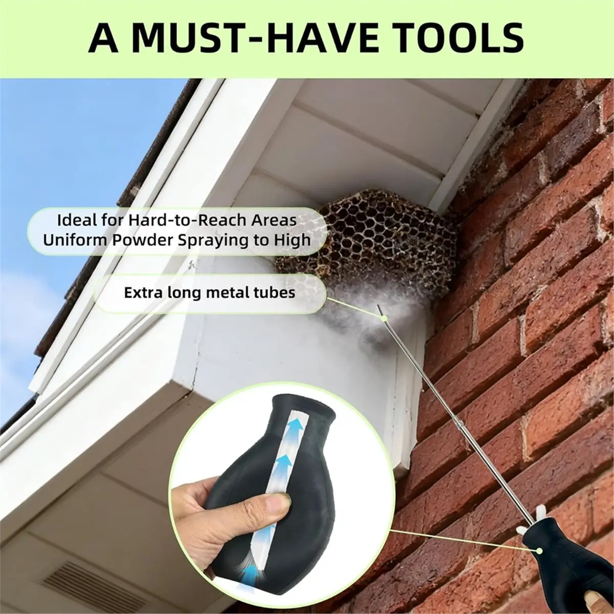 

Набор тряпок для порошка диатомовой земли, аппликатор с дозатором мощности диатомовой земли для сада и помещения, аппликатор