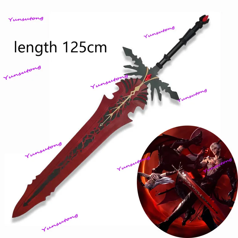 

Game Love And Deepspace Heroines Abysm Sovereign Weapon Sword Cosplay Props Halloween Costume Accessories