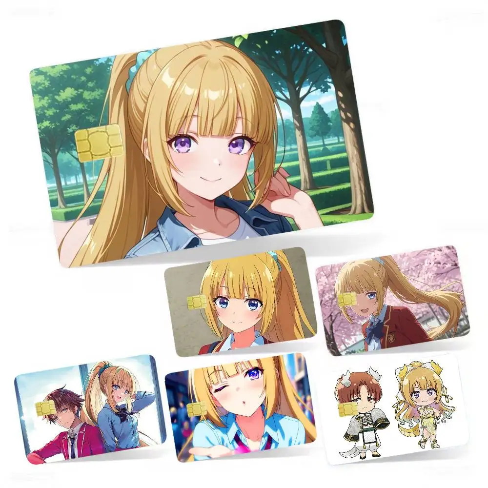 

K-Kei K-KaruizawaS 4pcs 1Set Film Skin for Debit Credit Bank Visa Card Decal Cover