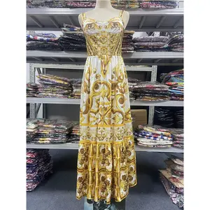 7 Main Sales Women's Yellow Dress - №3