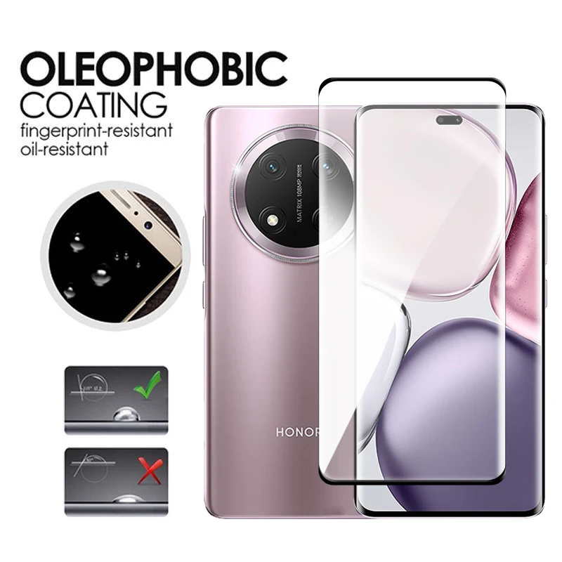 Für Honor Magic 7 Lite 5G Glas 3D Gebogene Volle Abdeckung Screen Protector Honor Magie 5 6 7 Lite gehärtetem Glas Für Magic 7 Lite Film – Detail 6