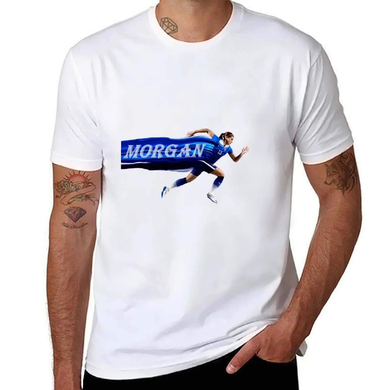 

Alex Morgan T-Shirt t shirt men 100% cotton luxury brand man t shirt heavy cotton T-Shirt