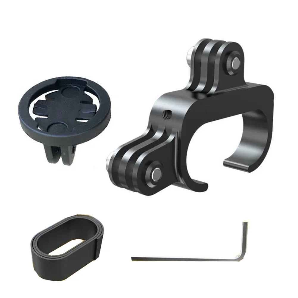 Road Bike Handlebar Mount Handlebar Computer Mount Bracket Kit For Garmin Bike Computer For Garmin 1/4 Connector Action Camera